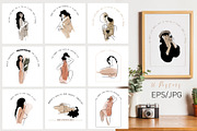 Woman line art, a Person Illustration by Tatiana Davidova (Thumbnail 4 of 6)
