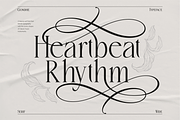 Gondhe - Elegant Serif with Swashes, a Serif Font by Burntilldead (Thumbnail 8 of 12)