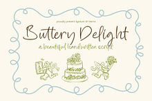 Buttery Delight Handwritten Script