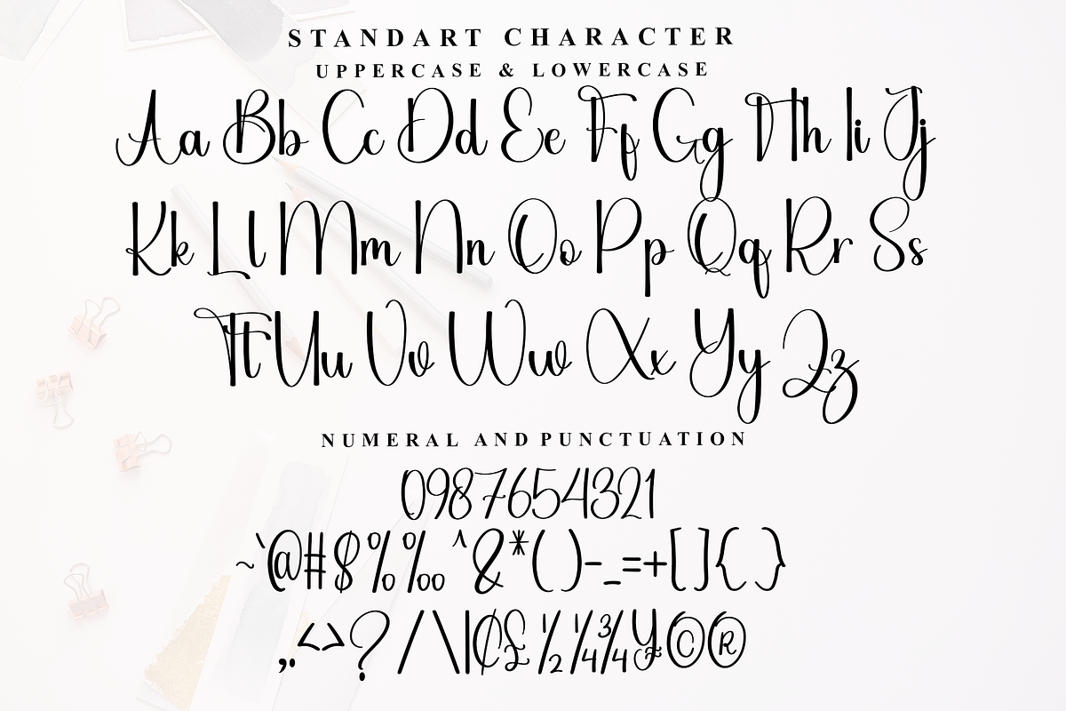 Dauting Birthday, a Handwritten Font by FreshTypeINK (Photo 3 of 8)