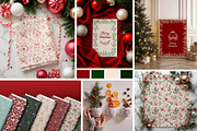 Whimsical Christmas Illustration Set, a Seasonal Illustration by SunnJaneArt (Thumbnail 8 of 13)