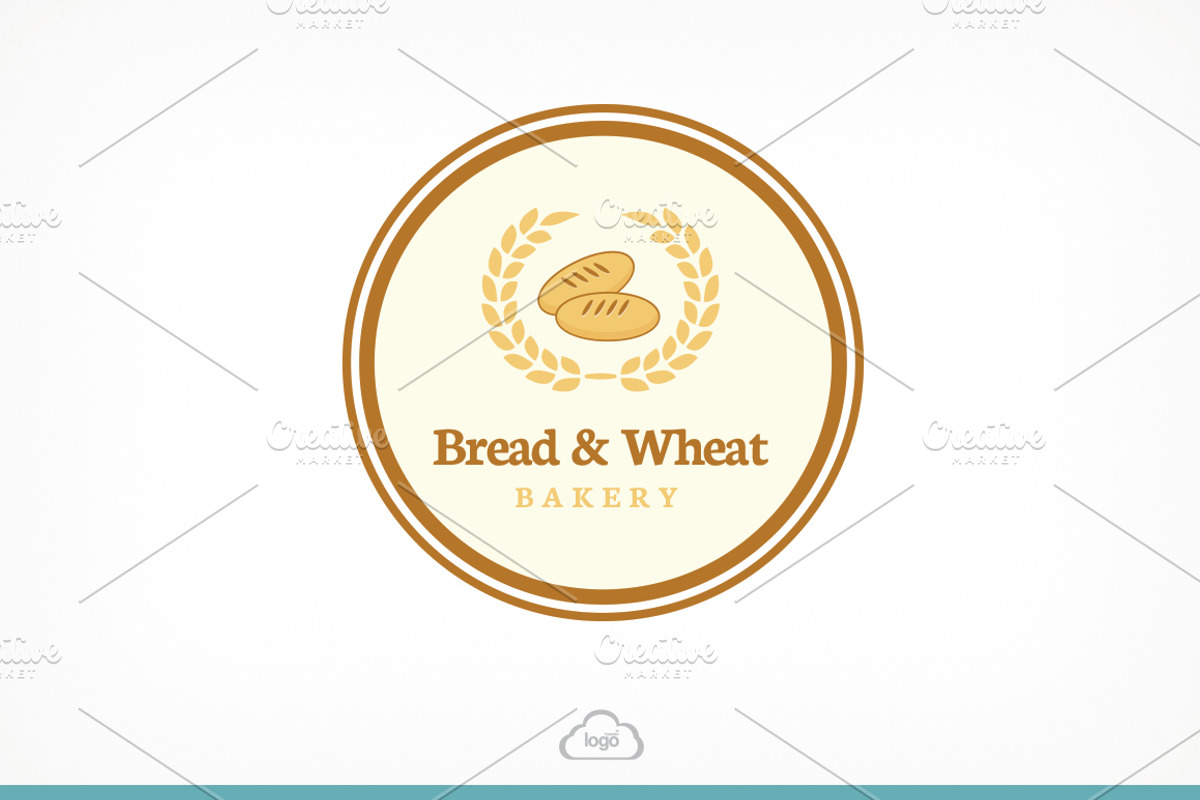 Bread & Wheat Logo Template, a Branding & Logo Template by Logo Heaven (Photo 2 of 5)