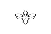 Minimalist Luxury Bee Logo, a Branding & Logo Template by Luxury Logos (Thumbnail 3 of 4)