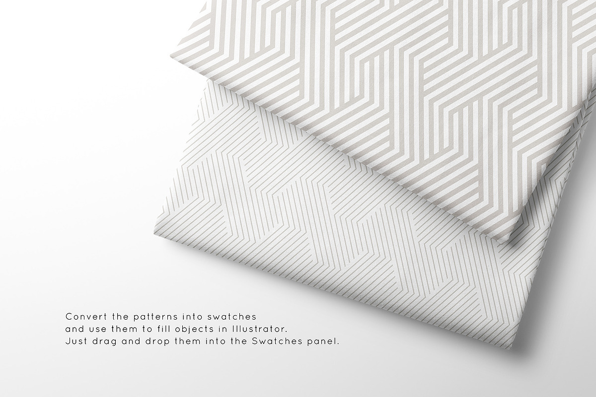 Basic Collection. Geometric Patterns, a Pattern Graphic by Curly_Pat (Photo 8 of 8)