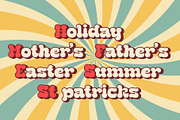 Retro Lover Font, a Handwritten Font by KengGraphic (Thumbnail 4 of 10)