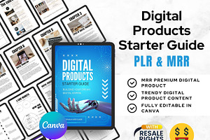 Digital Products Starter Guide, a Templates & Theme by Digital Content Mix