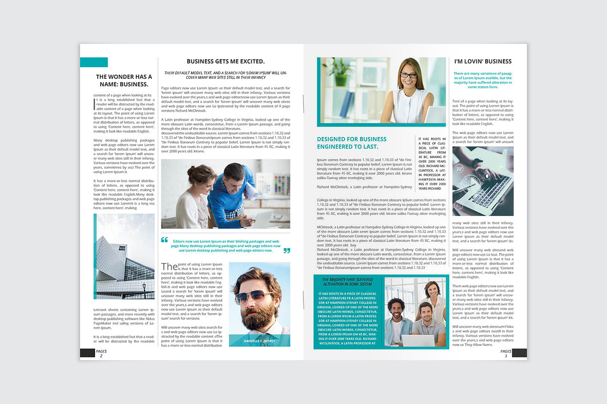 Newsletter, a Stationery Template by Amit Debnath (Photo 4 of 7)