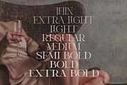 Delluna | Ligature Serif Family, a Serif Font by Krismagraph (Thumbnail 7 of 14)