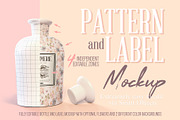 Pattern&Label Parfum Bottle Mockup, a Packaging Mockup by BMACHINA Labs. (Thumbnail 12 of 12)