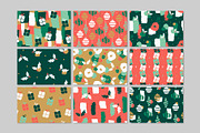 Abstract Christmas-Seamless Patterns, a Pattern Graphic by Pretty Meerkat (Thumbnail 6 of 6)