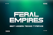 Gebes Modern Techno Font, a Sans Serif Font by alanwarstd (Thumbnail 2 of 5)