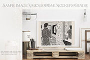 Various 103 Frame Mockup Bundle, a Mockup by mock-ups (Thumbnail 15 of 23)