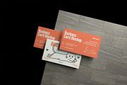 Business Card Mockup, an Advertising Mockup by ianmikraz (Thumbnail 5 of 5)