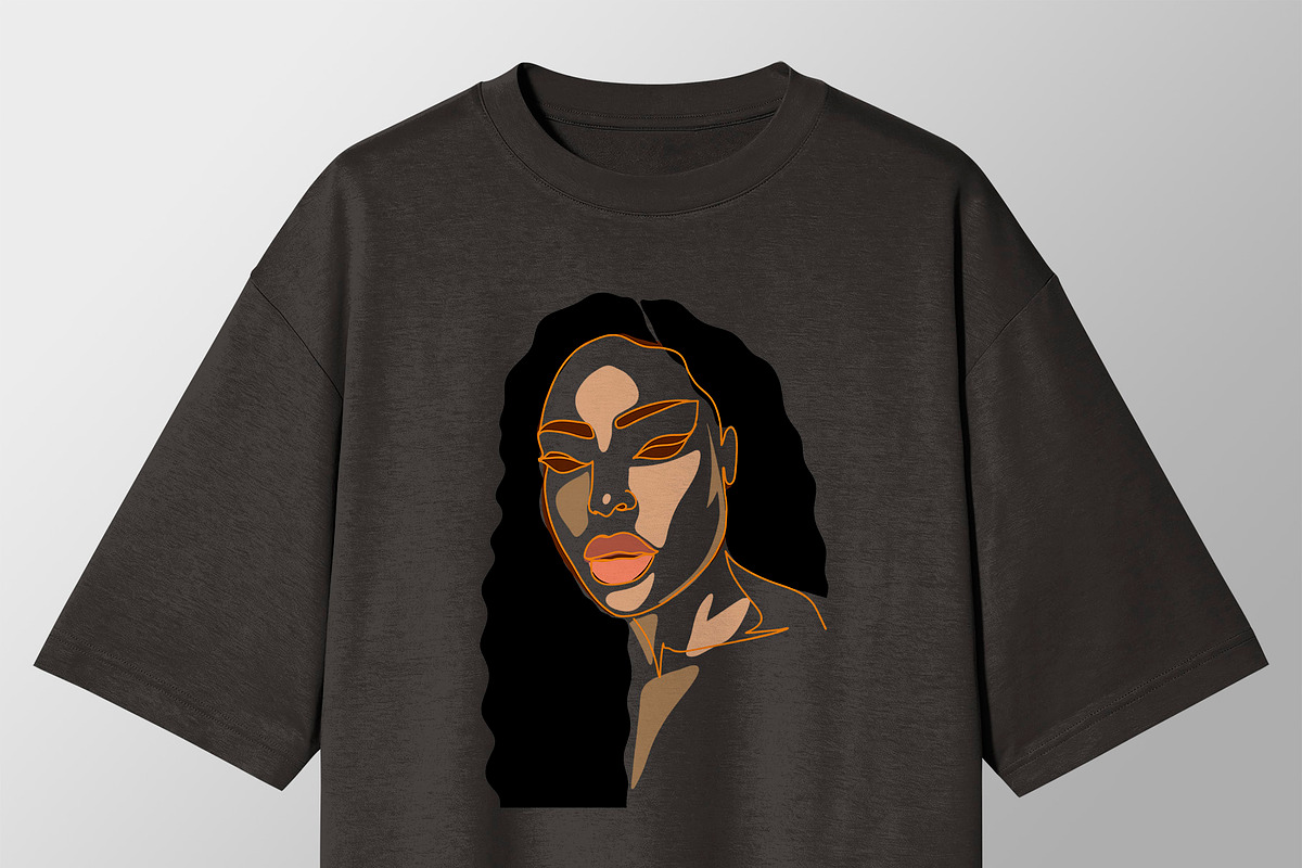 LINE ART COLLECTION DARK SKIN BEAUTY, a Food Illustration by ArtOLB (Photo 5 of 11)