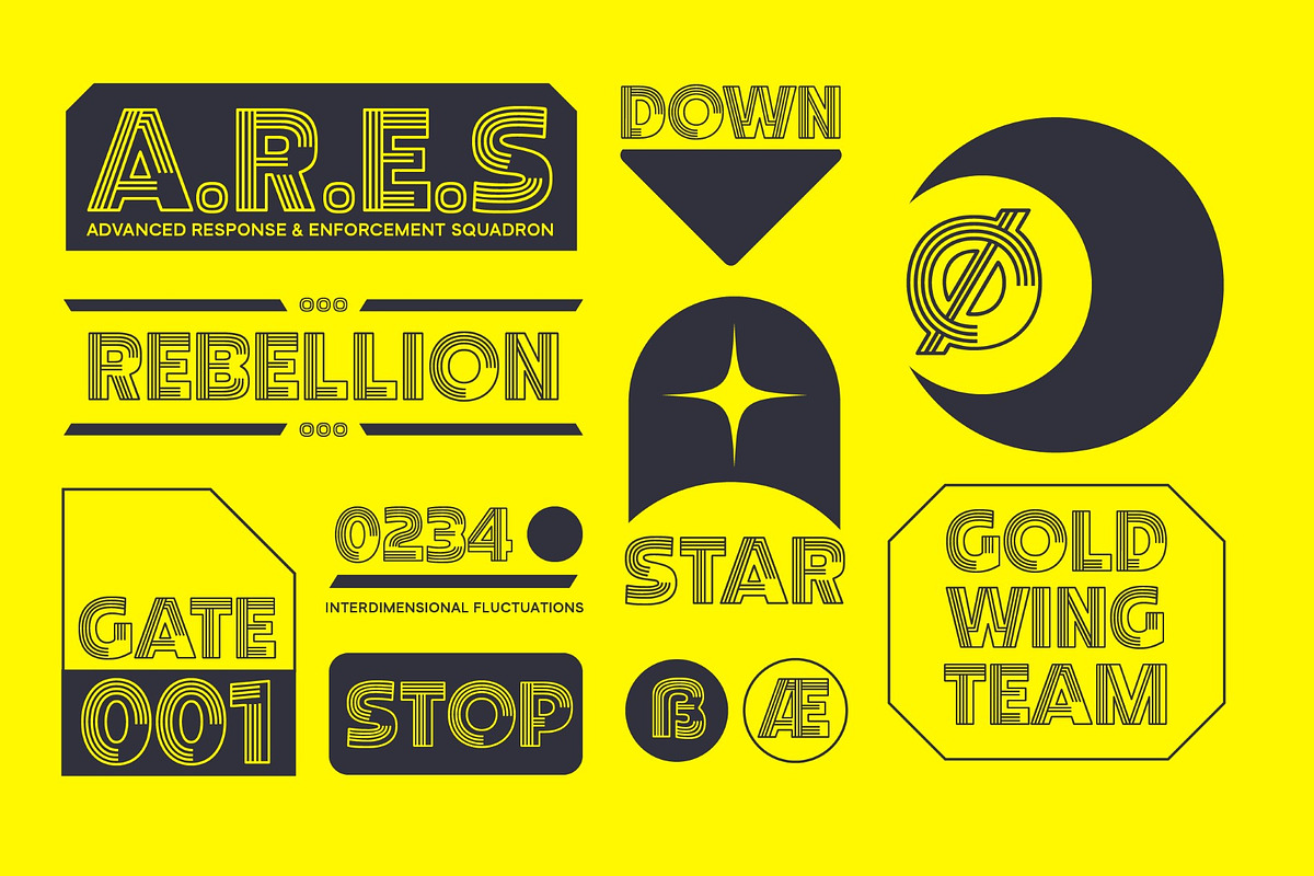 Staristic, a Sans Serif Font by graphicook (Photo 8 of 10)