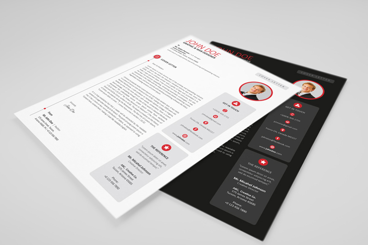 Clean Resume / CV, a Resume Template by RQ Designs (Photo 3 of 13)
