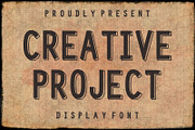 Creative Project, a Font by Limited.studio (Thumbnail 1 of 5)