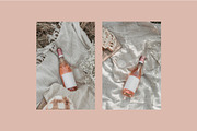 Wine Bottle Photo Mockup Bundle, a Product Mockup by Frame Space Studio (Thumbnail 2 of 2)
