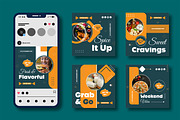 Vibrant Food Promo Social Media Post, a Social Media Template by MightyDesign (Thumbnail 2 of 8)