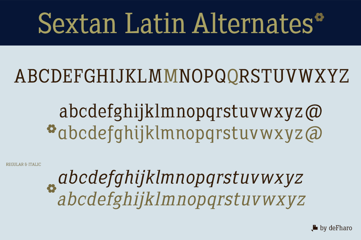 Sextan Cyrillic preview 3