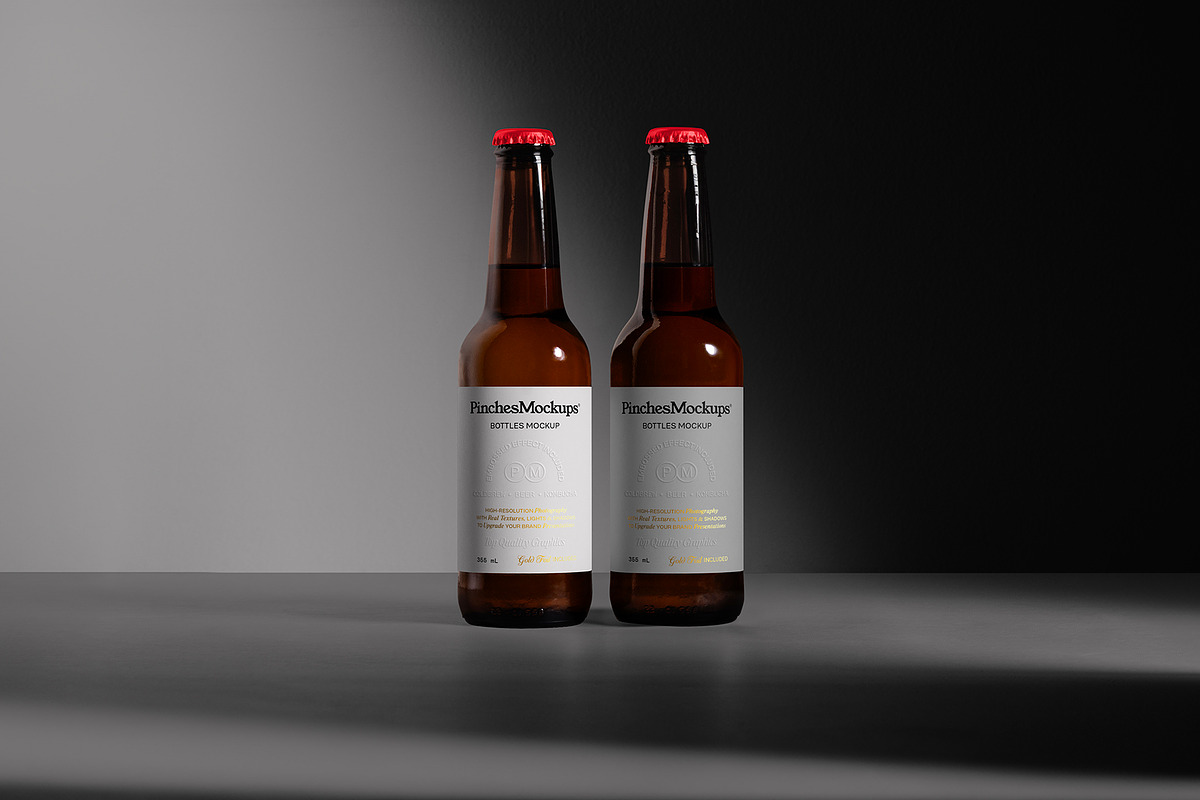 Bottles Mockup PMBTM19, a Packaging Mockup by PinchesMockups© (Photo 5 of 5)