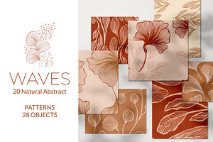 Waves - Abstract Seamless Patterns