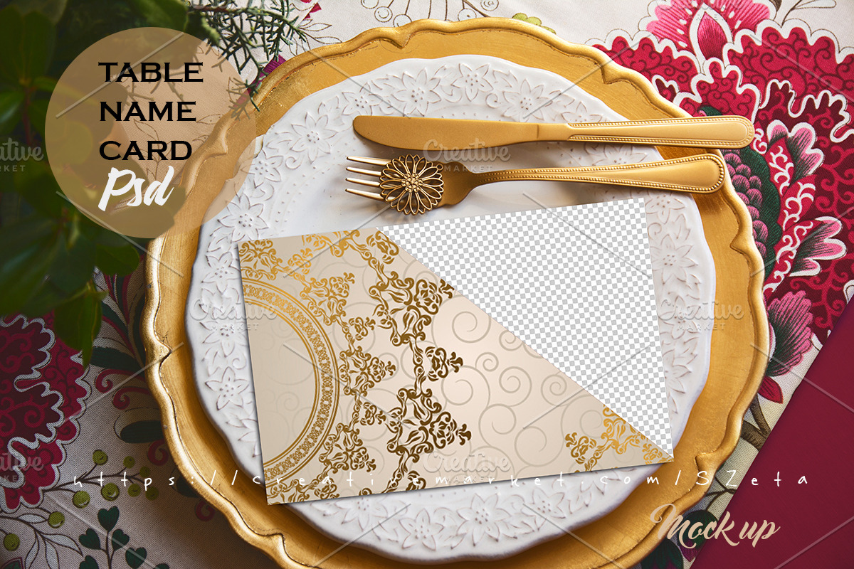 Mockup holiday menu PSD, a Product Mockup by JAY MID IMAGE (Photo 6 of 6)