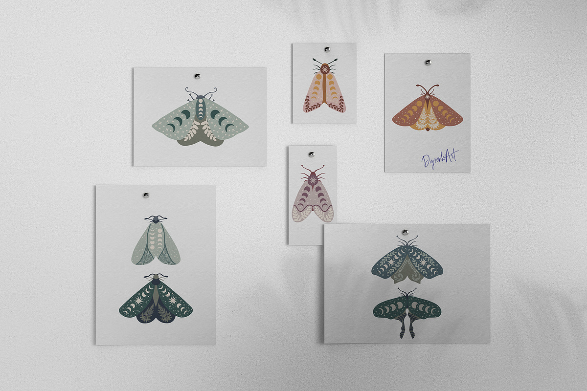 Mystical Moth, an Illustration by DysenkaArt (Photo 3 of 6)