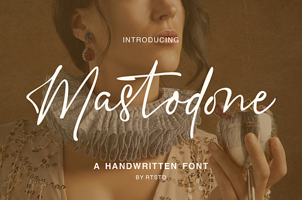 Mastodone | Sophisticated font