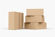 Cartoon Box Mockup, a Packaging Mockup by Ram Studio LLC (Thumbnail 16 of 23)