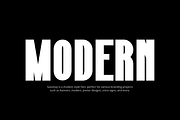 Gavonay - Modern Font, a Sans Serif Font by Iqsiart Studio (Thumbnail 2 of 7)