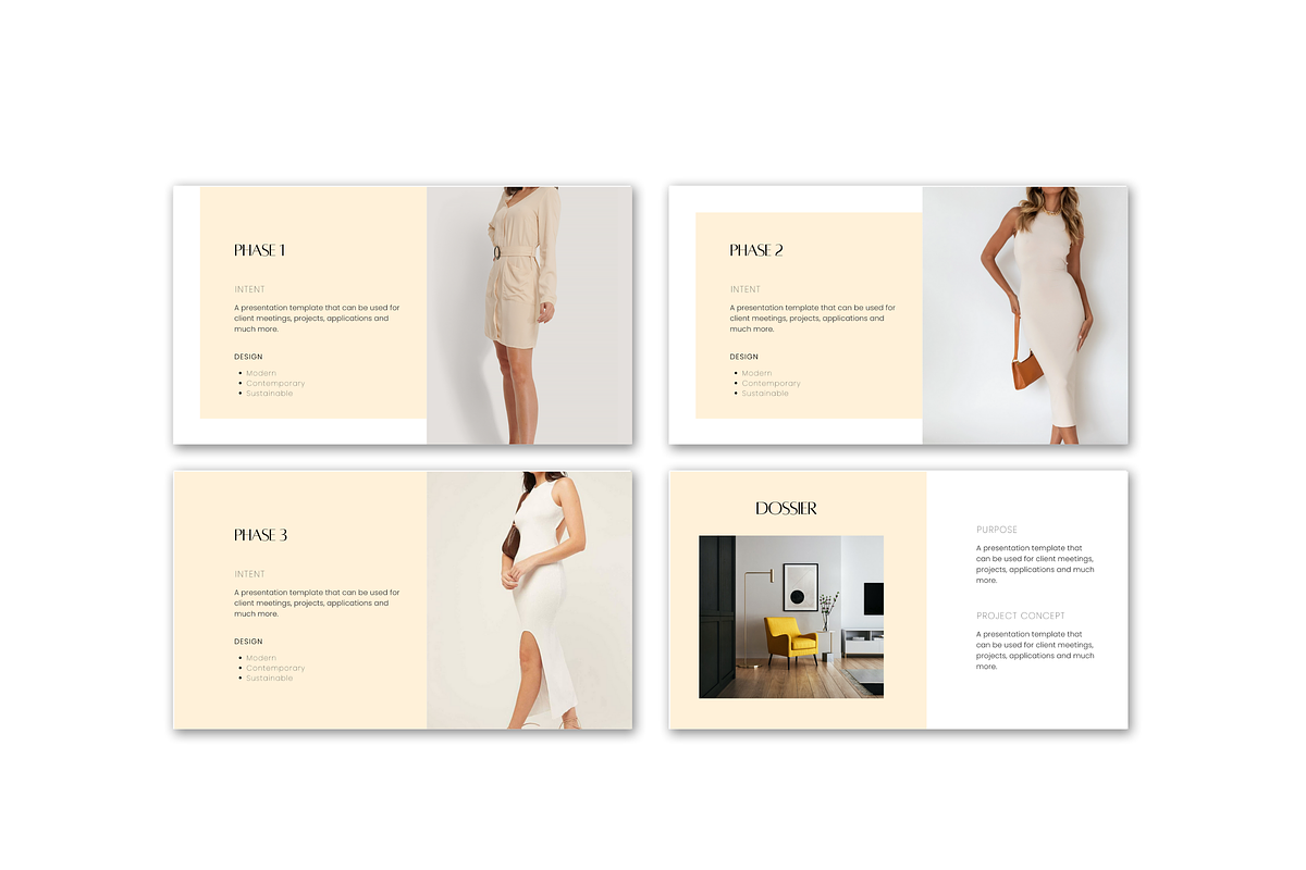 Presentation & Lookbook Template, a Presentation Template by Templits (Photo 4 of 7)