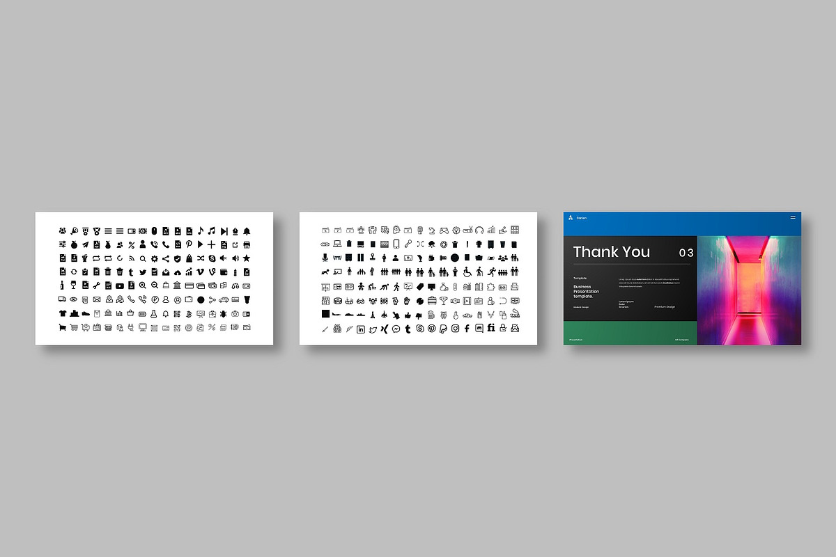 Darien – Business PowerPoint, a Presentation Template by Dens Creative Studio (Photo 6 of 6)
