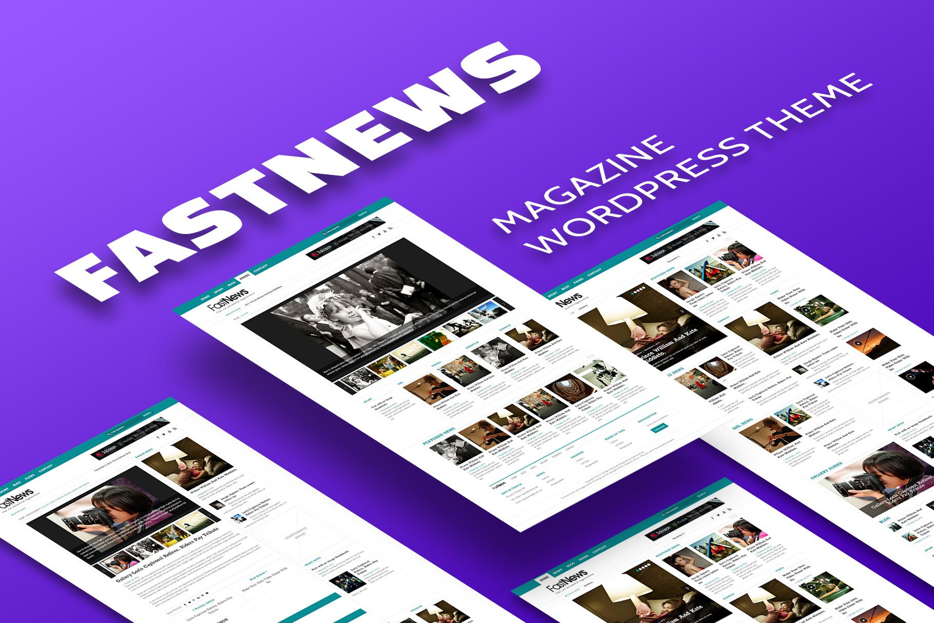 Fast News - Magazine Wordpress Theme by Kopasoft | Creative Market
