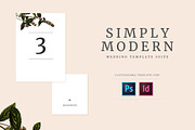 Simply Modern Wedding Suite, an Invitation Template by Prixel Creative (Thumbnail 5 of 5)