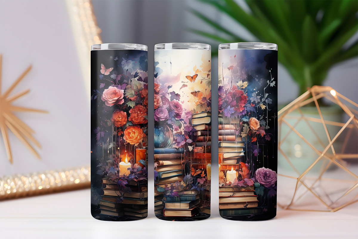Whimsical Library, a Background Graphic by Curve Design (Photo 8 of 9)