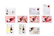 Wine Bottle Mockup Set 2, a Cups & Container Mockup by YuMyart (Thumbnail 6 of 7)