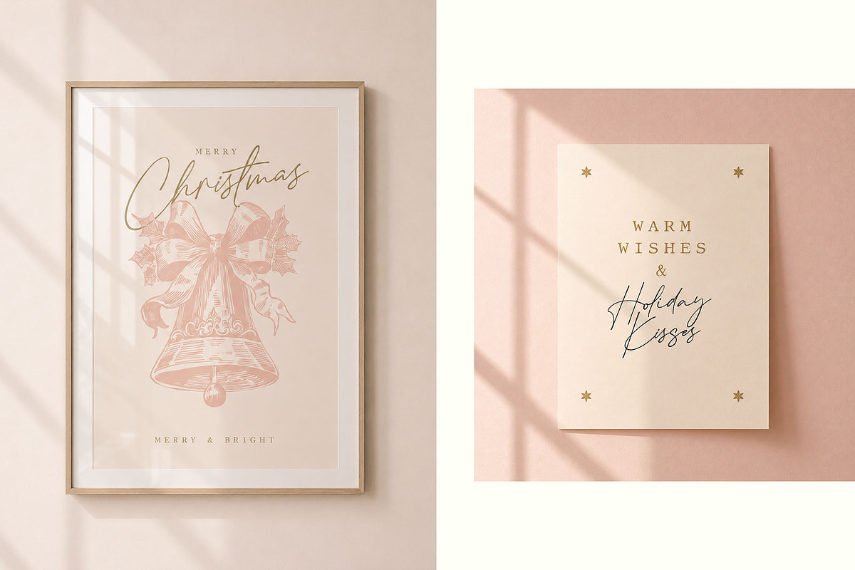 50 Dark Christmas Poster Templates, an Object Graphic by KetteCreate (Photo 3 of 15)