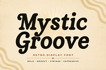 Mystic Groove – Retro Display Font
