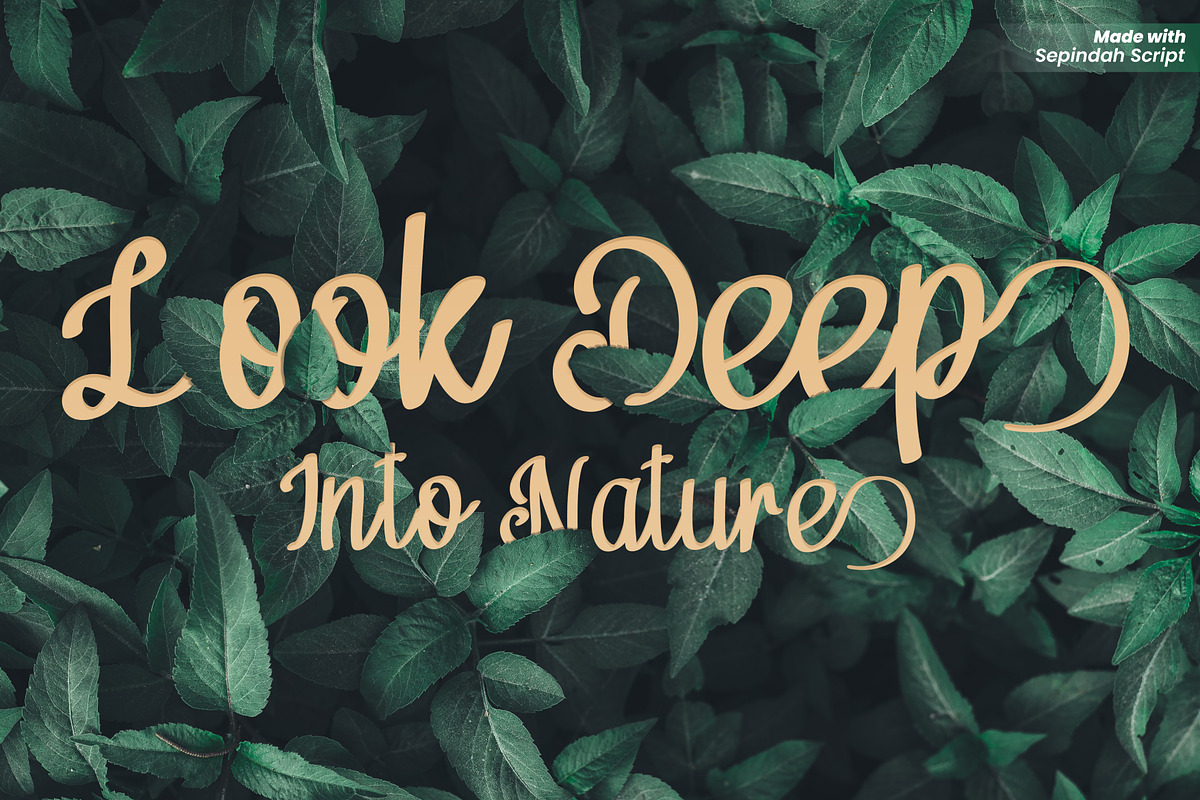 Sepindah Font Duo Sans & Script, a Handwritten Font by Iwanistic (Photo 11 of 15)