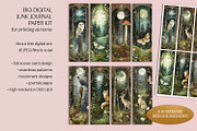 Bordered Woodlands Junk Journal Kit, a Decorative Illustration by The Dutch Lady Designs (Thumbnail 4 of 7)