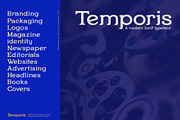 Temporis - Serif Font Family, a Serif Font by Artistic & Unique (Thumbnail 10 of 13)