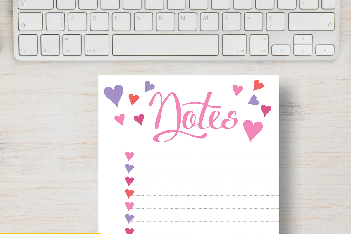 Notes Planner - Personal Size, a Stationery Template by Stick with Sam