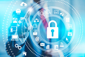 Internet security featuring internet, security, and online