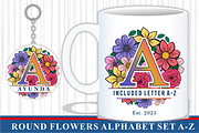 Floral Alphabet, Floral Font SVG, an Object Graphic by D2PUTRI (Thumbnail 30 of 31)