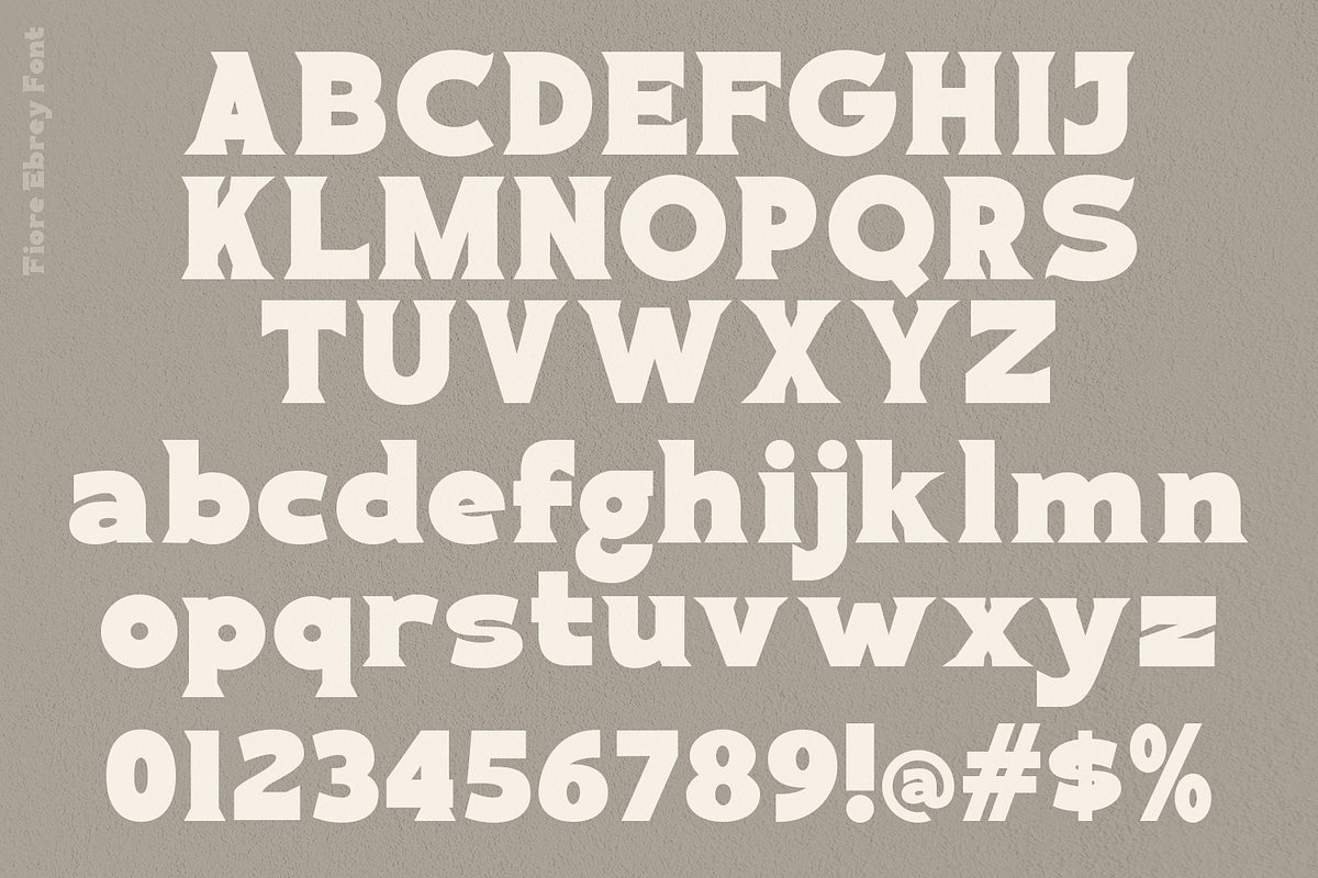 Fiore Ebrey - Display Font, a Serif Font by madeDeduk (Photo 7 of 10)