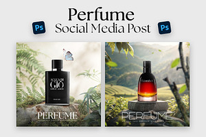 Perfume Social Media Instagram Posts