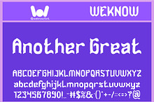 Another Great font