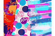 Floral clipart AND floral papers, an Illustration by Collart Studio (Thumbnail 3 of 8)