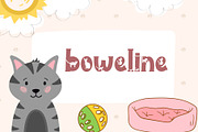Pimpaw Cat, a Slab Serif Font by Yoga Letter (Thumbnail 5 of 6)